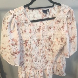 Women’s Sz M KAARI blue blouse